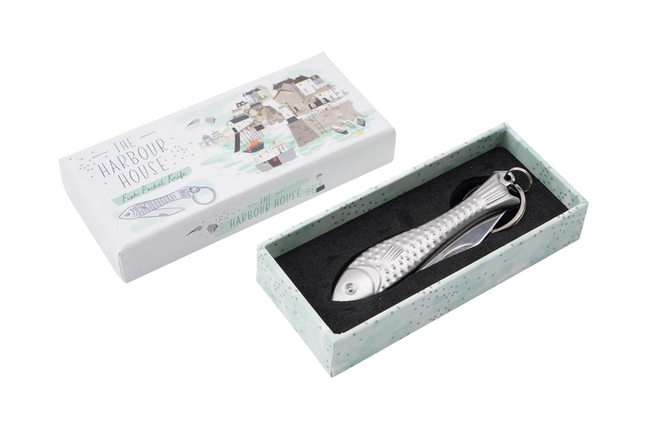 The Harbour House Fish Pocket Knife