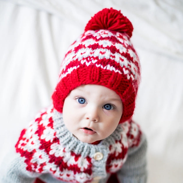 Kids Fairisle Beanie Hat