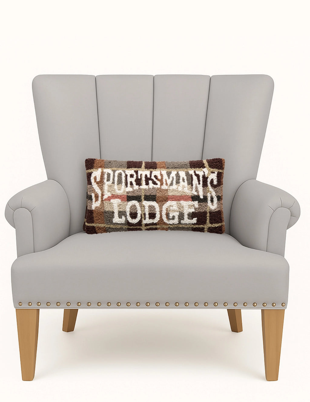 Sportsman's Lodge Hook Pillow