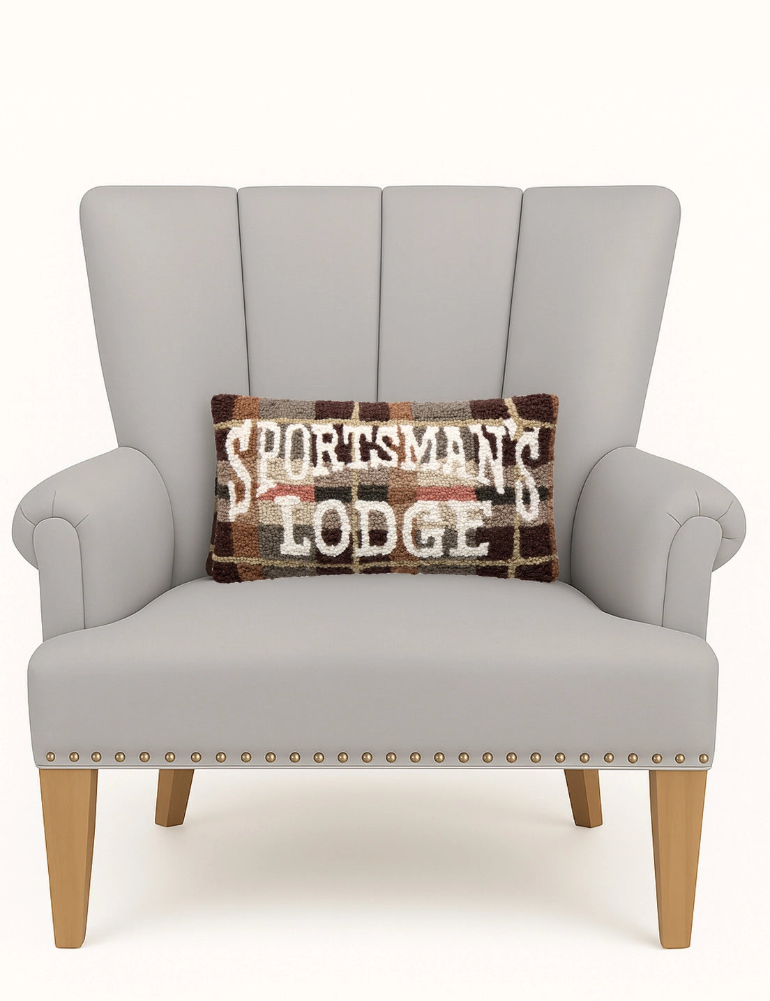 Sportsman's Lodge Hook Pillow