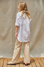 Load image into Gallery viewer, Woven Cotton Button Down Shirt
