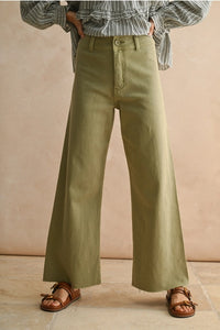 Sage Wide Leg Denim Pants