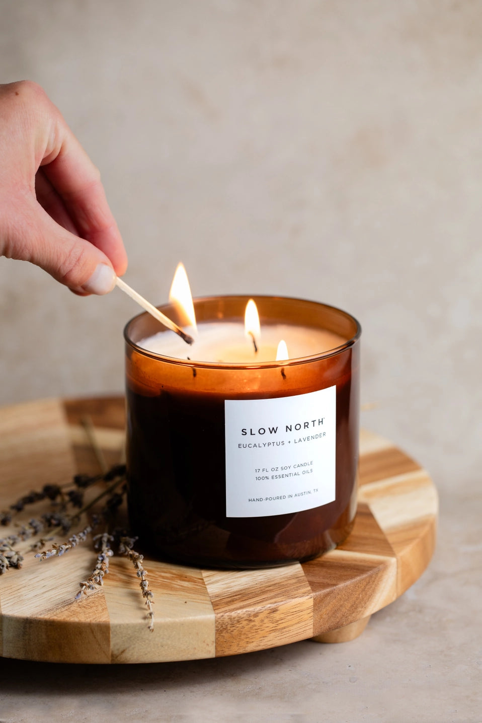 Slow North 3-Wick Candle