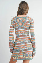 Load image into Gallery viewer, Multicolored Sweater Dress
