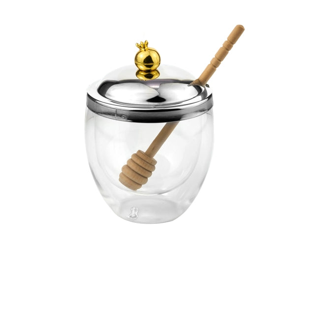 Double Wall Honey Dish