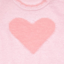 Load image into Gallery viewer, Fuzzy Heart Knit Sweater
