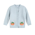 Kids Pumpkin Girls Cardigan
