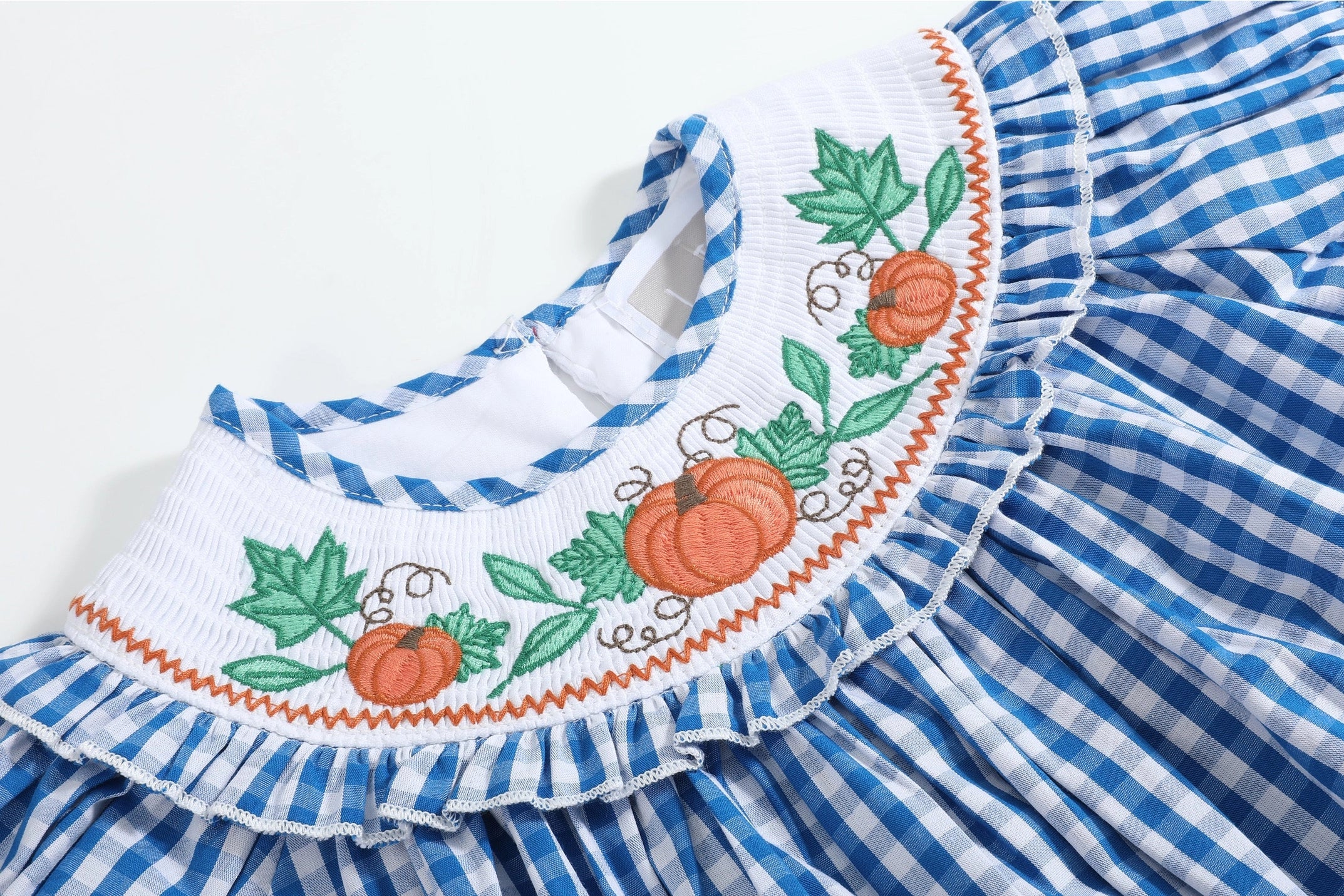 Kids Pumpkin Print Dress