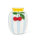 Striped Cherries Vase
