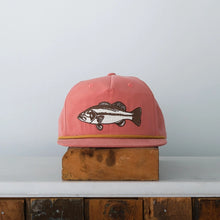 Load image into Gallery viewer, Bass Fish Patch Snap Back Cap
