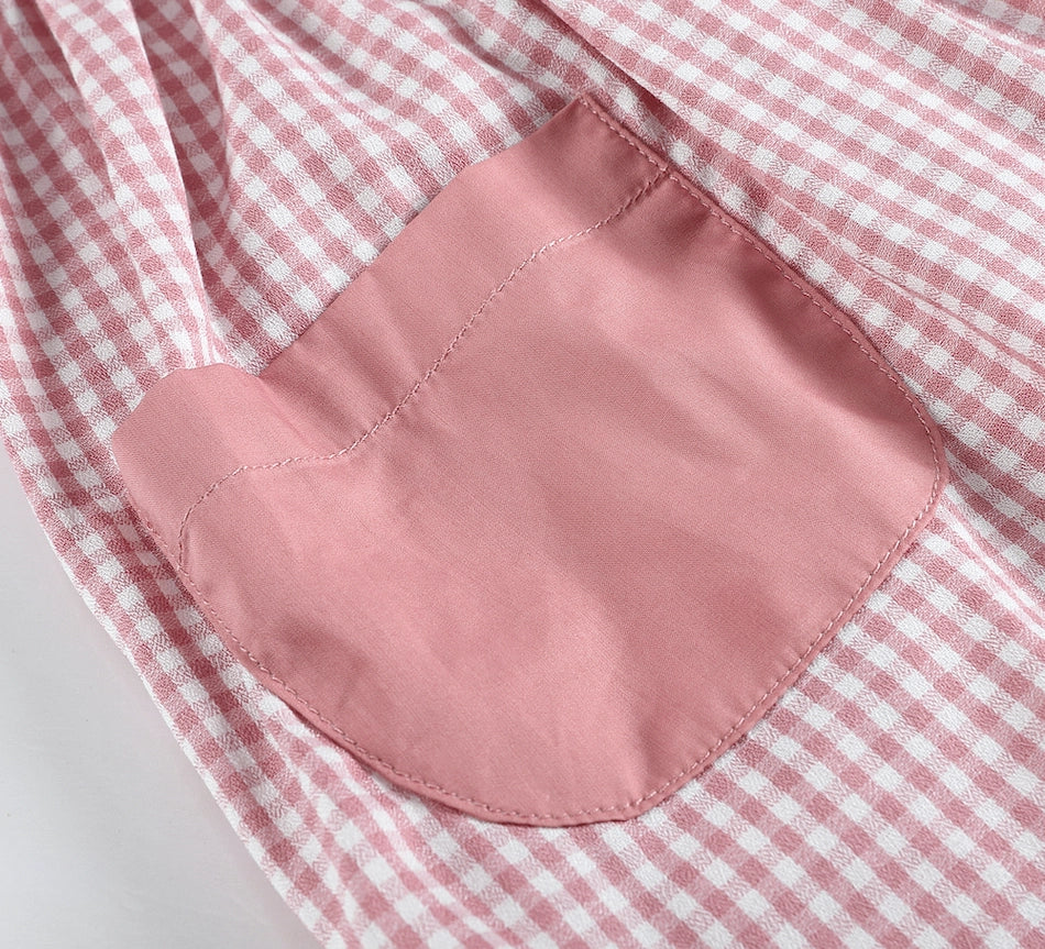 Little Piggy Sleeveless A-Line Dress