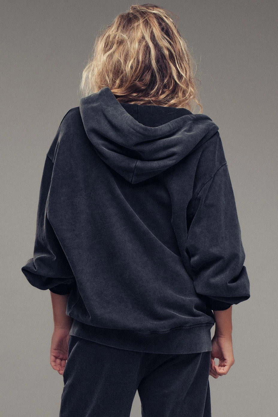 Vintage Wash Zip Up Hoodie