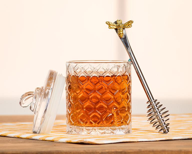 Honeycomb Jar with Sealed Lid