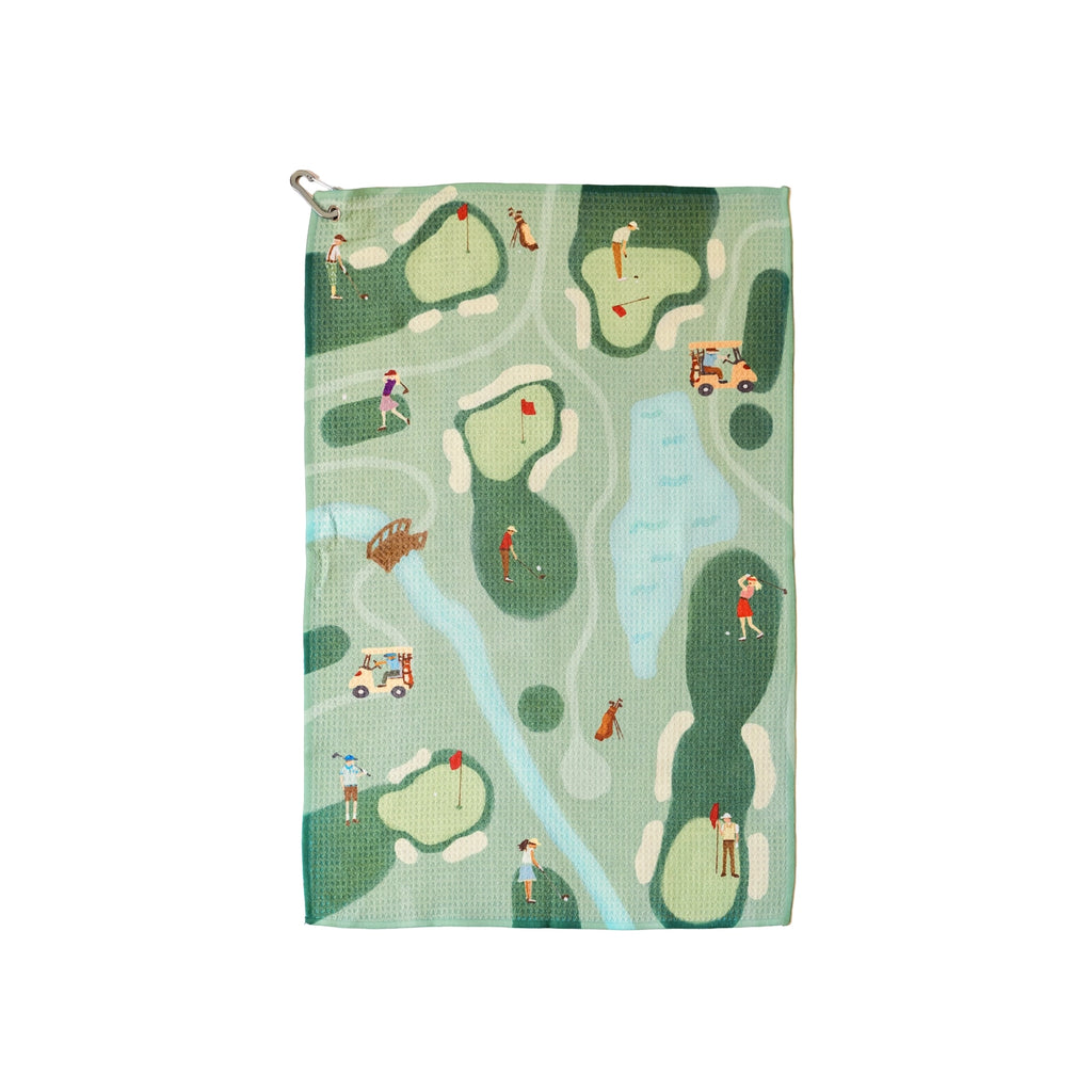 Golf Scene Towel