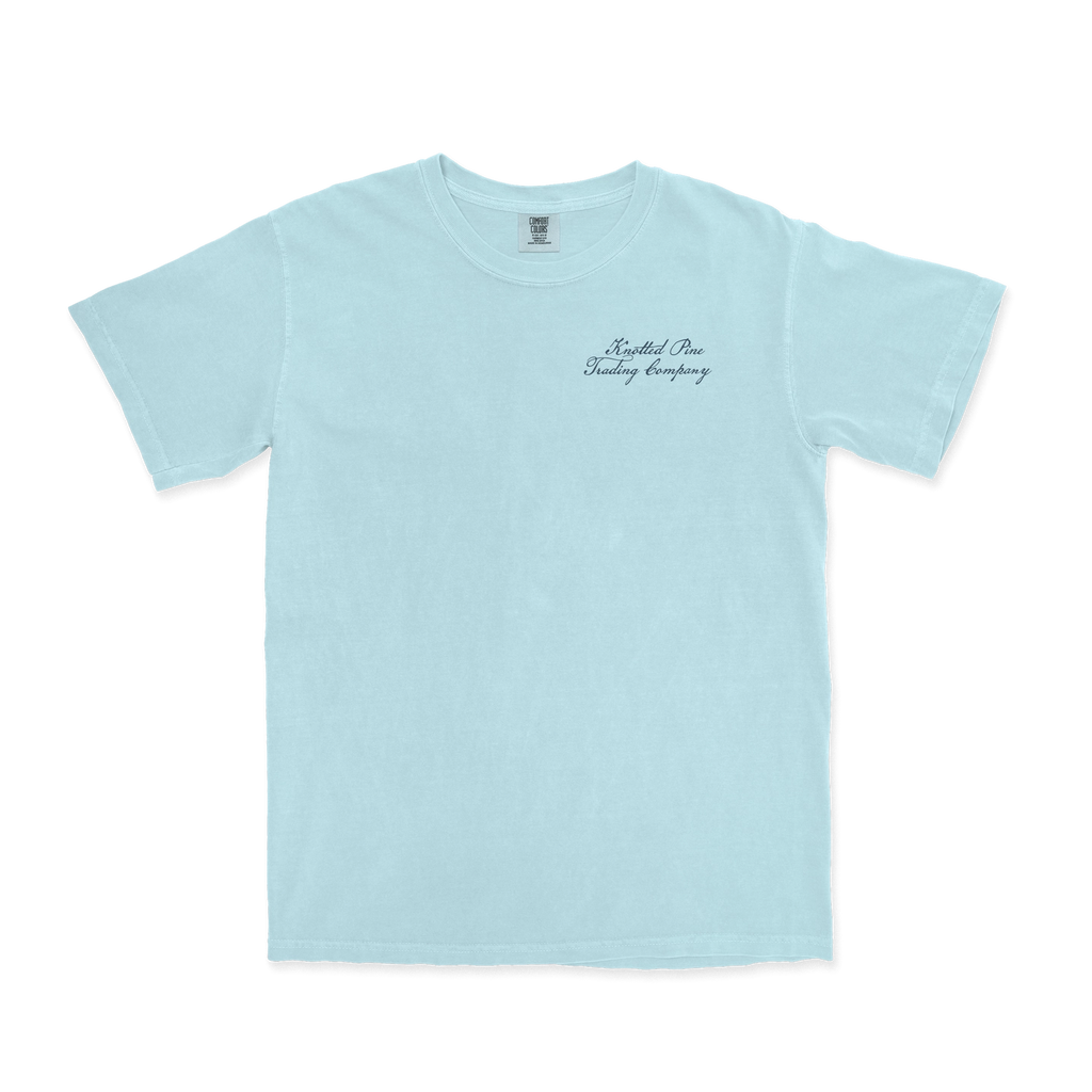 Knotted Pine Graphic Tee - Chambray