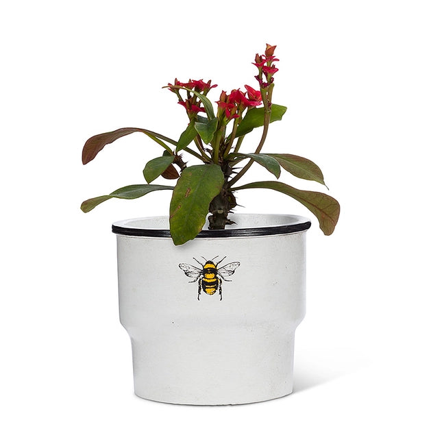 bee plant pot Bee Round Planter – Trove General Store
