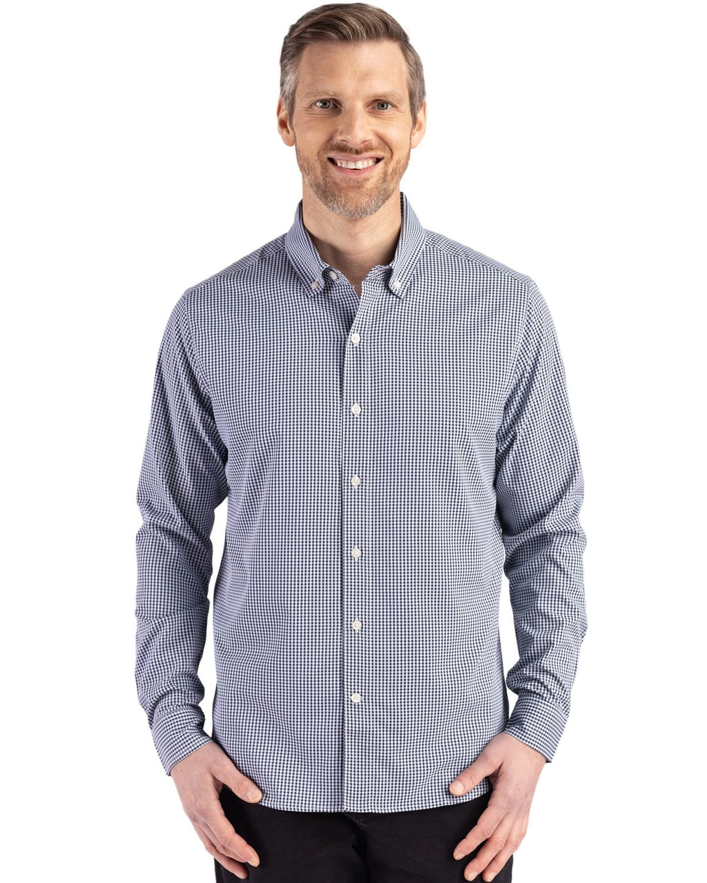 Skyline Gingham Button Down