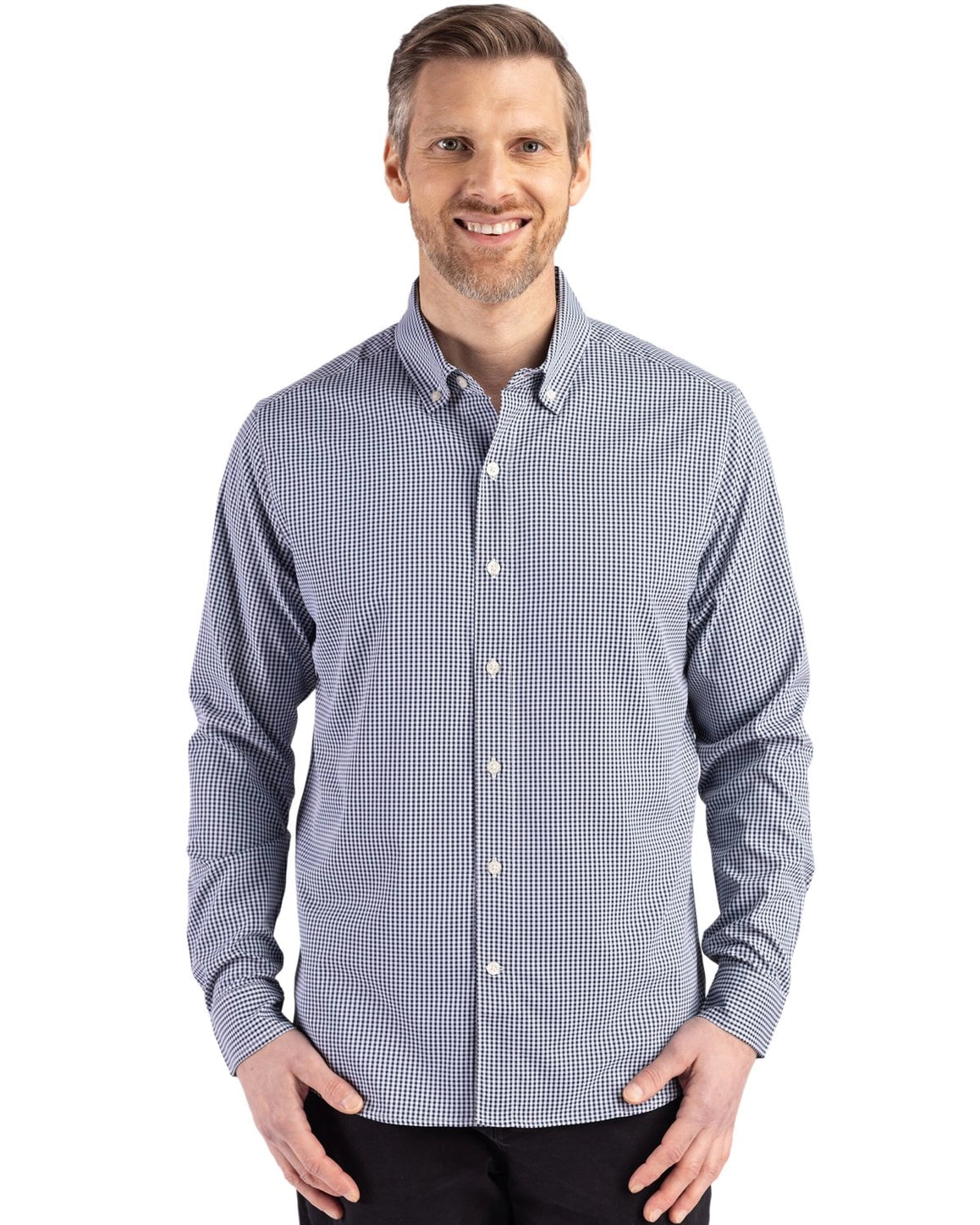 Skyline Gingham Button Down