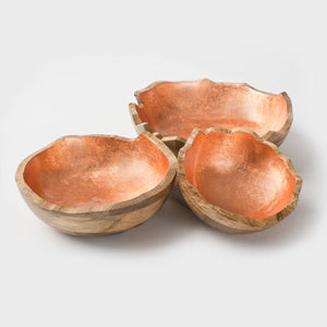 Gilded Organic Bowl