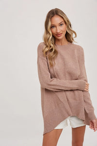 Trapeze Sweater Knit Pullover