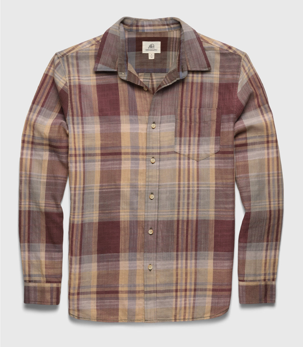 Brian Washed Twill Plaid Shirt