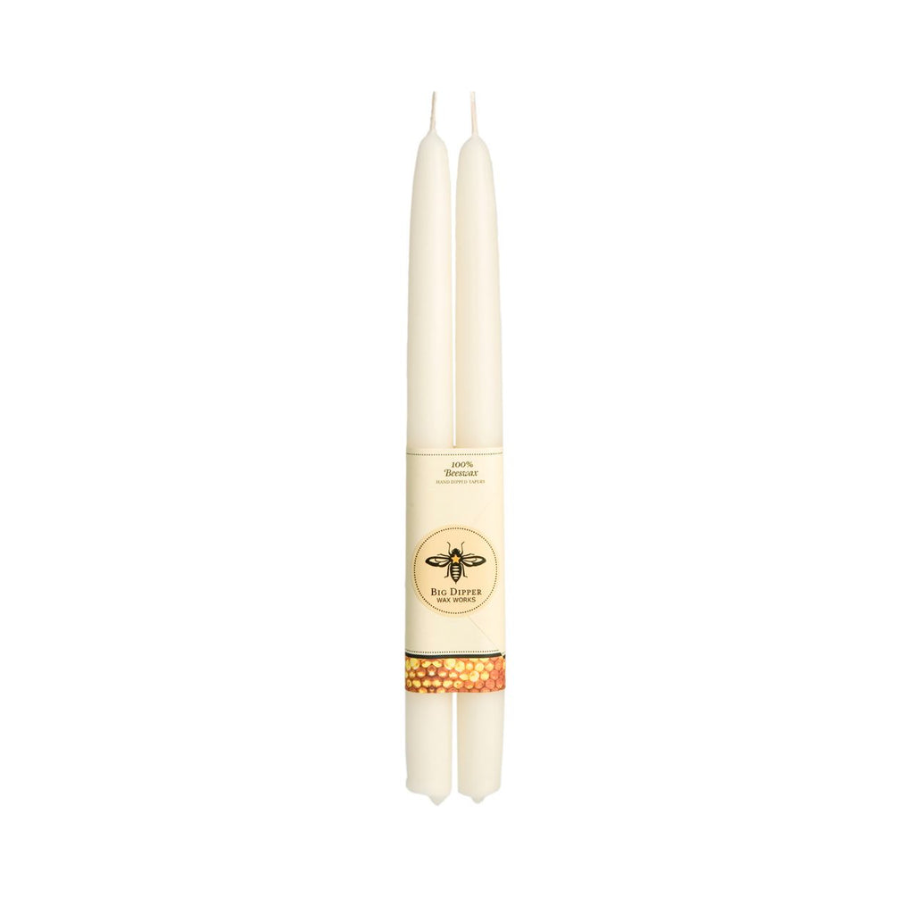 Colored Beeswax Taper Candles