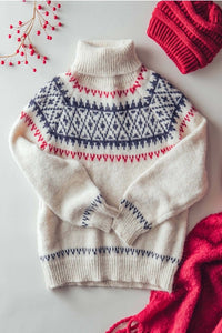 Nordic Fair Isle Knit Sweater