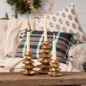 Gold Tree Candle Holder