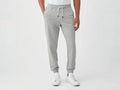 Dune Drawstring Terry Jogger - Heather Gray