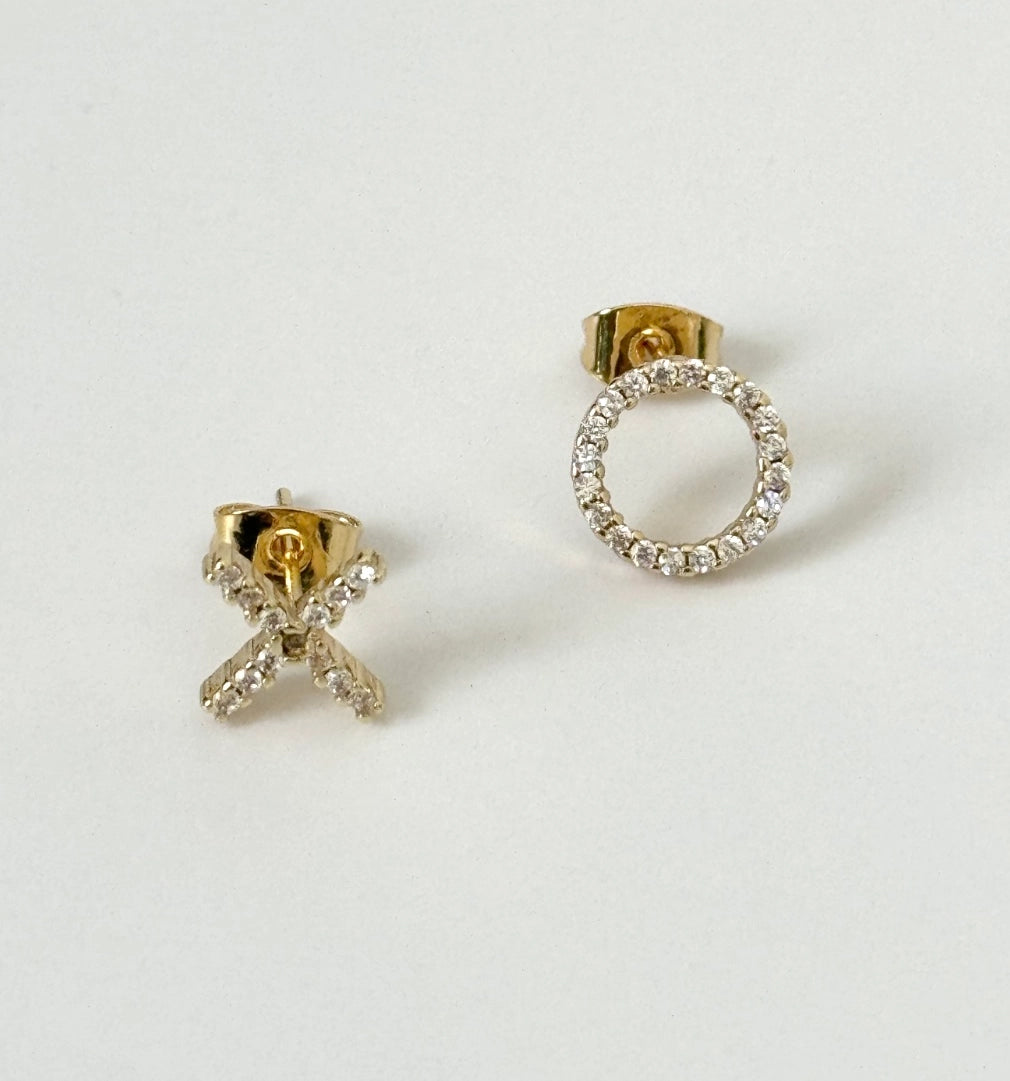 Love You MisMatch Studs