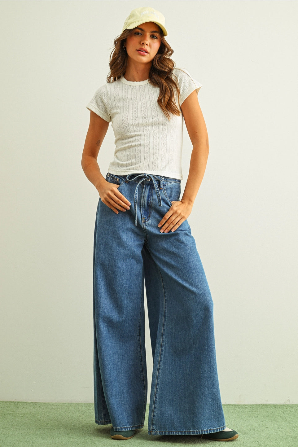 Pointelle Short Sleeve