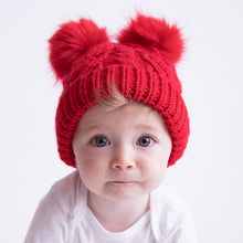 Load image into Gallery viewer, Pom Pom Beanie Hat
