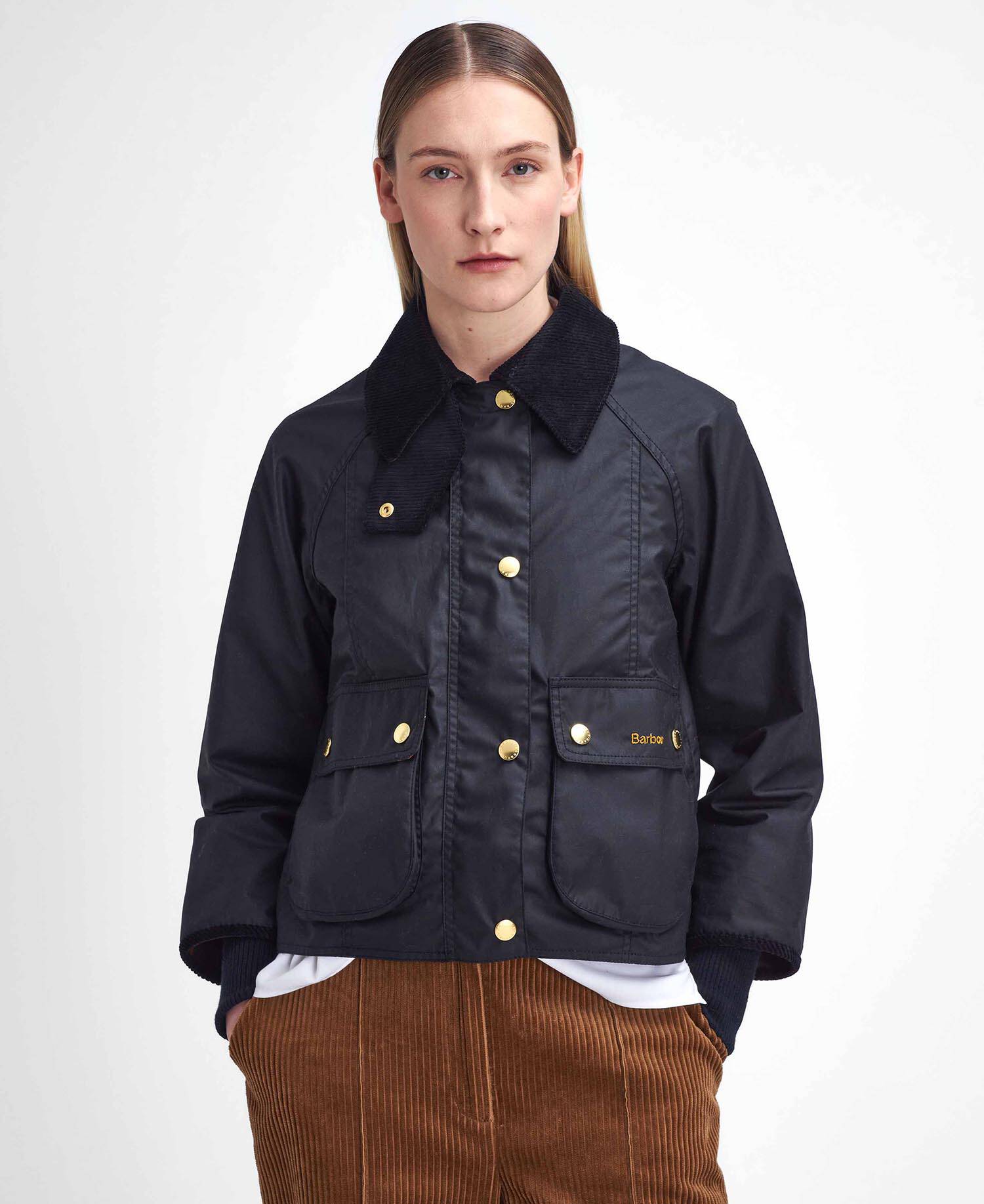 Barbour Crop Beadnell Wax Jacket