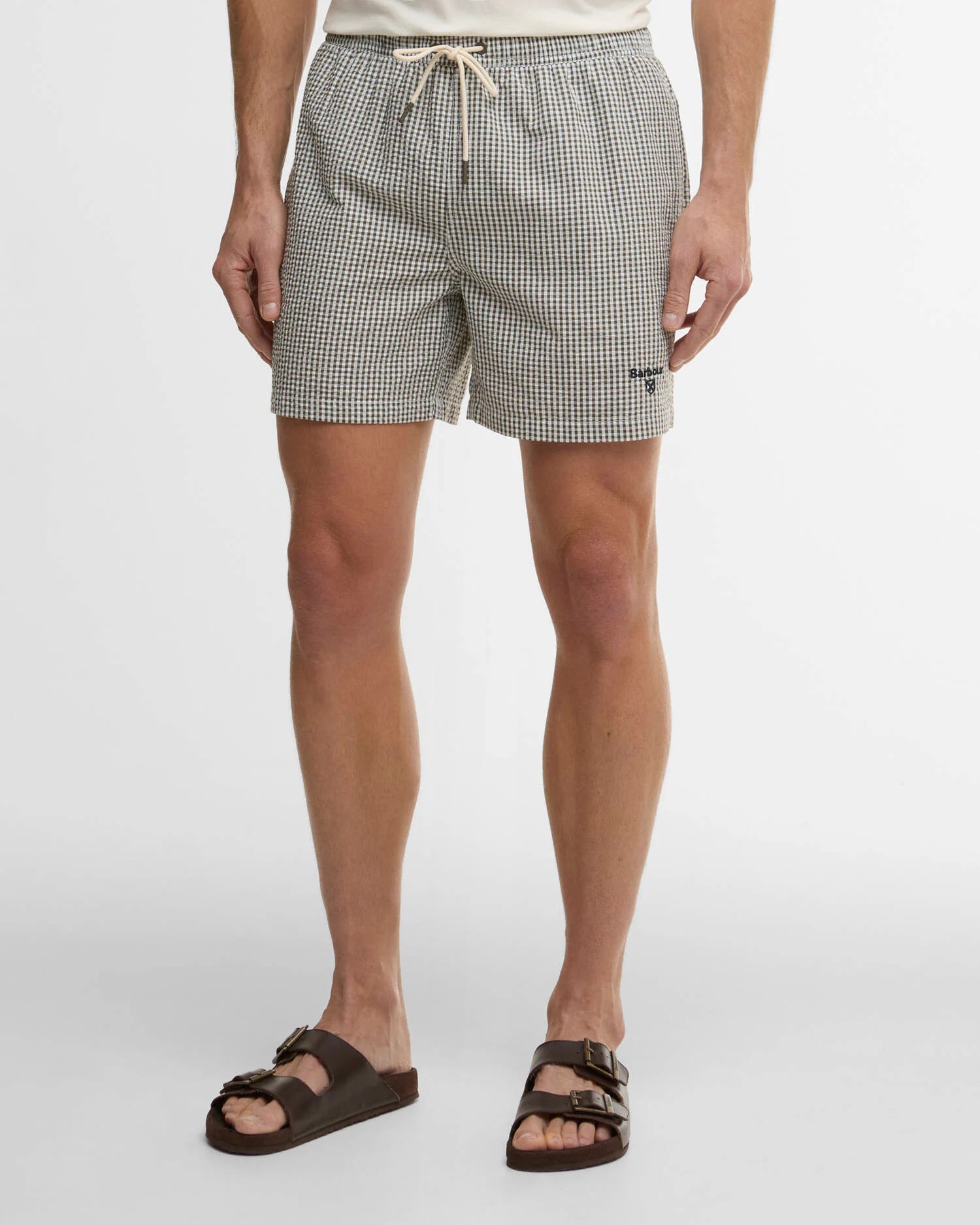 Barbour Gingham Swim Short