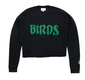 Boathouse Birds Crop Fleece