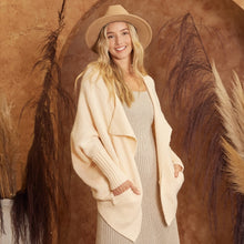 Load image into Gallery viewer, Waffle Cocoon Cardigan
