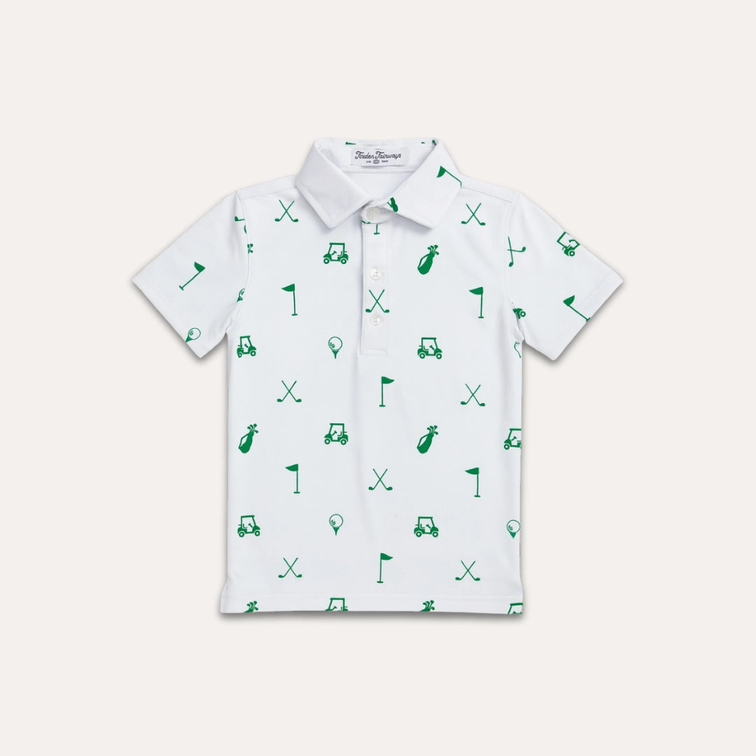 Bits and Birdies Kids Polo