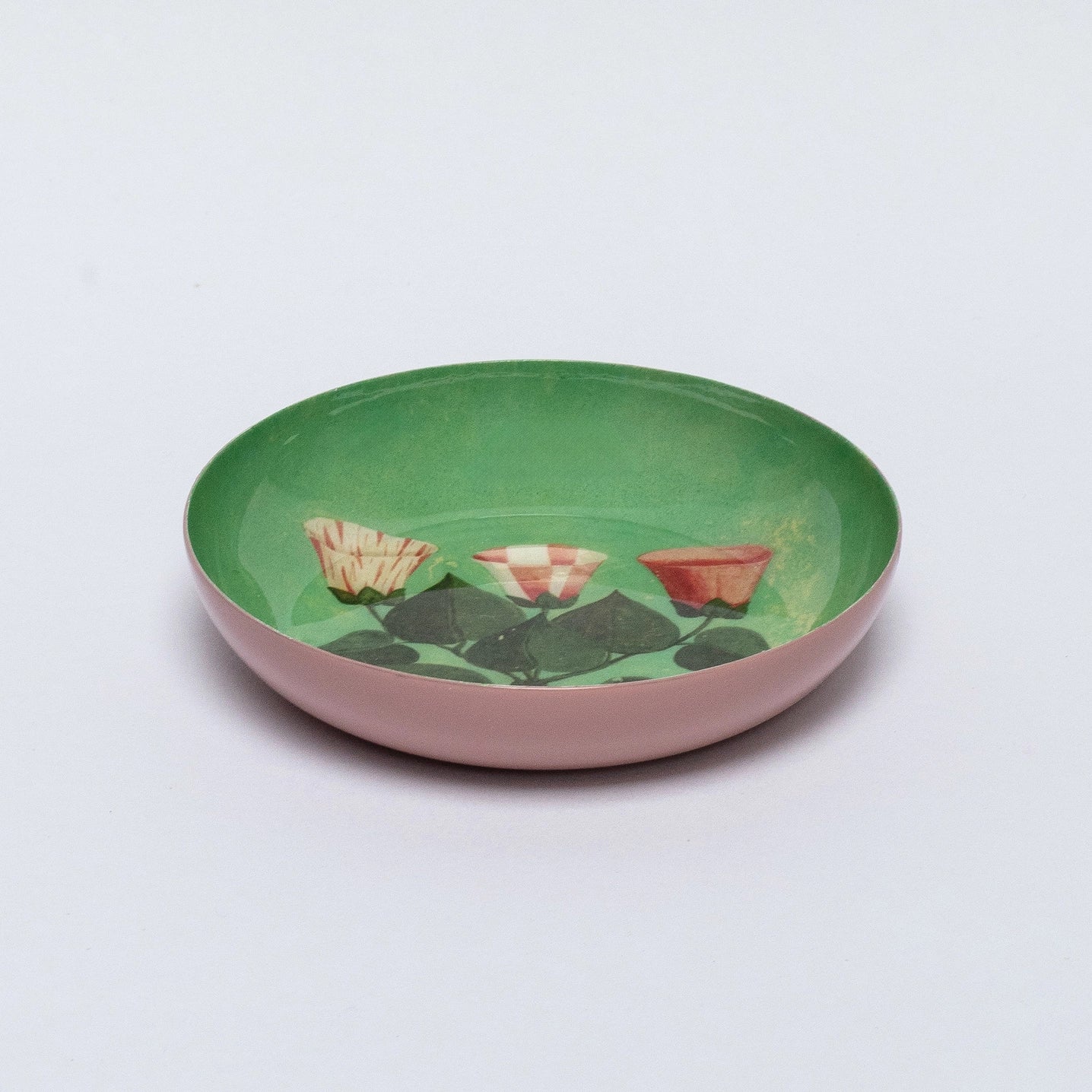 Round Enamel Tray