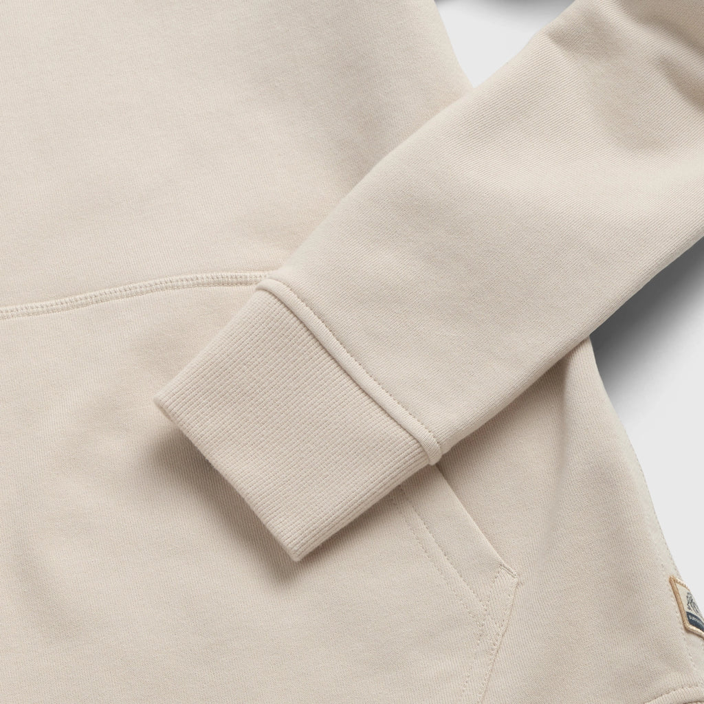 Marine French Terry Hoodie - Silver Gray