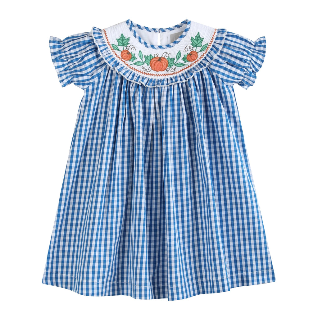 Kids Pumpkin Print Dress