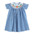 Kids Pumpkin Print Dress