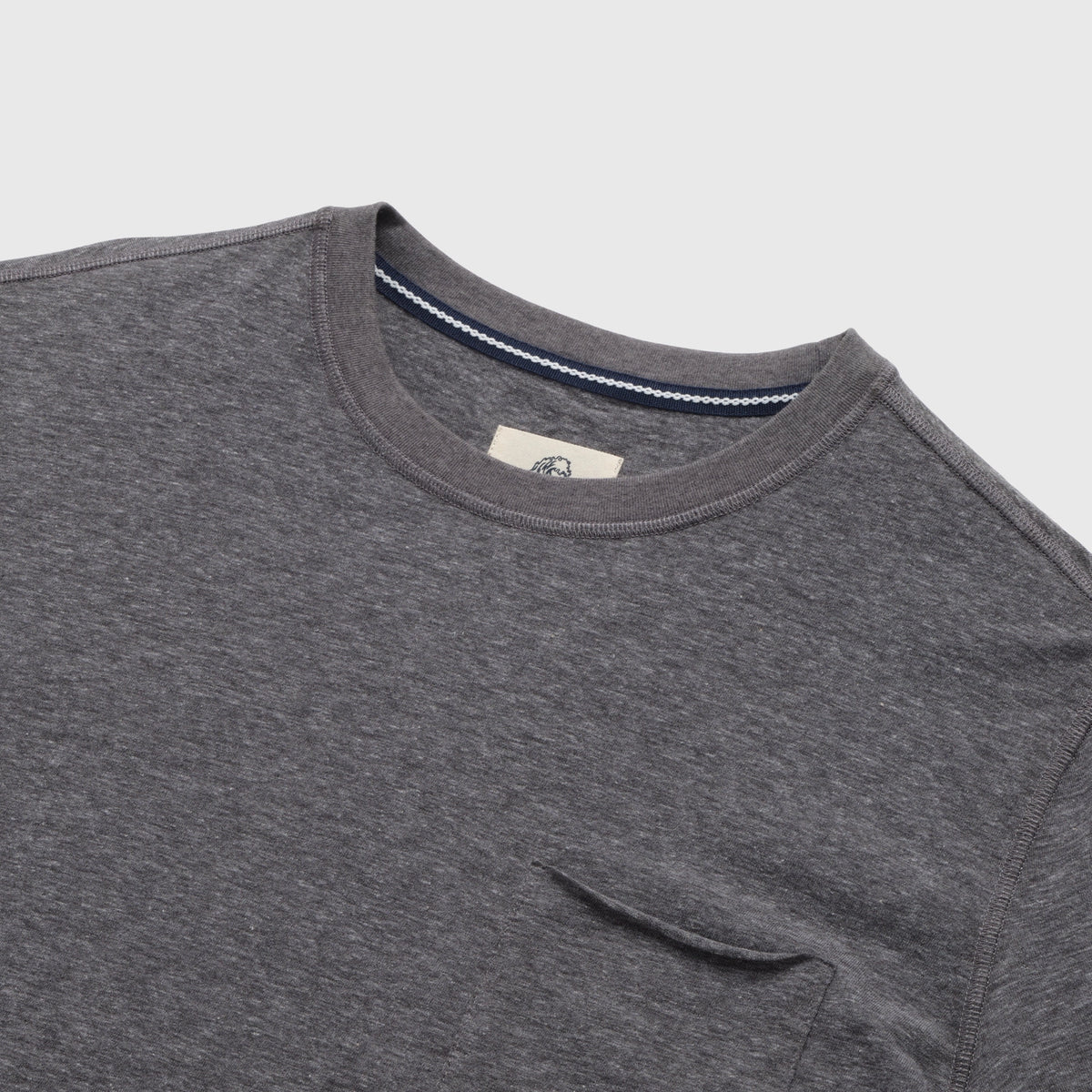 Nick Slub Raw Edge Pocket Tee