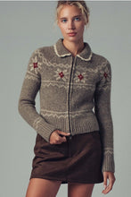 Load image into Gallery viewer, Zip-Up Knit Cardigan
