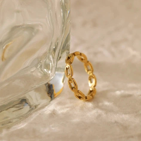 18k Gold Plated Thin Ring