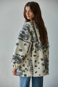 Paisley Sherpa Jacket