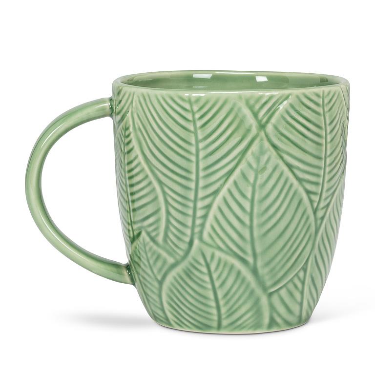 Leafy Mug with Chicken