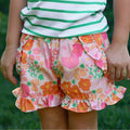 Girls Ruffle Shorts - Wildflower