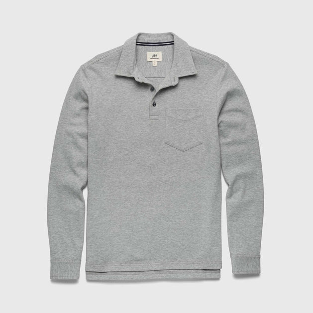 Cary Fleece Polo Grey