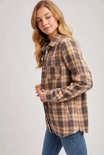 Load image into Gallery viewer, Beige Flannel Button Down
