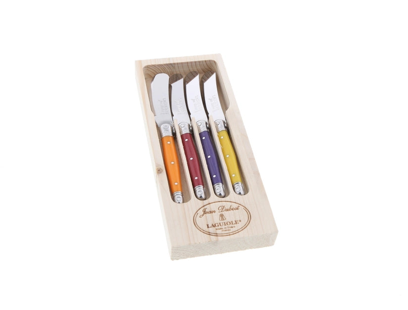 Jean Dubost 4 Multicolor Spreaders in A Tray